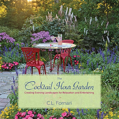Read about an assortment of must-have plants for the cocktail hour garden in my new book.